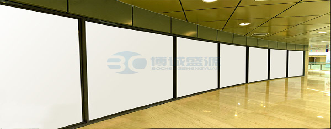 電控調(diào)光玻璃幕